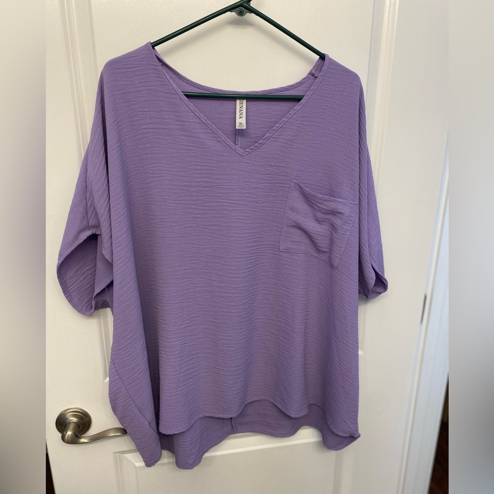 Zenana oversized top